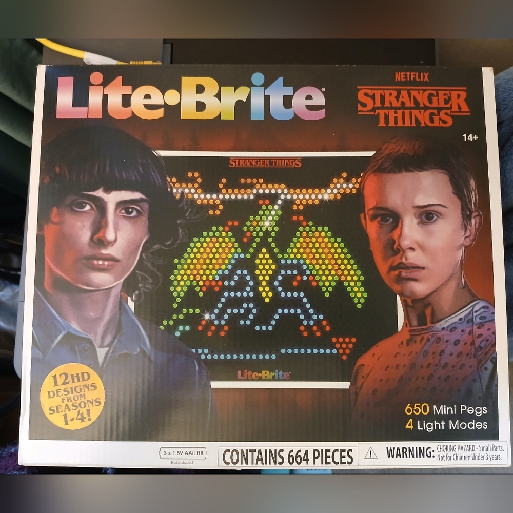 NIB Stranger Things Lite-Brite
